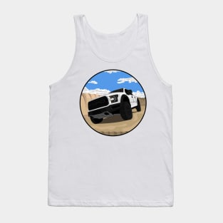 RAPTOR WHITE Tank Top